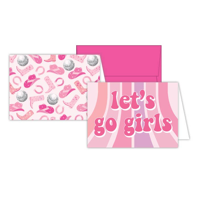 Notes de papeterie Let's Go Girls pour la vente par RosanneBeck Collections