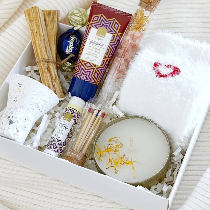 Hygee-presentask med mysiga strumpor, personligt födelsedagspresent för wholesale av Evileyefavor