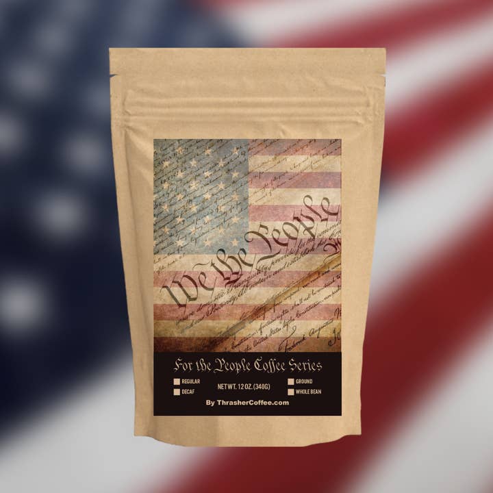 We the People Coffee Roast (Light-Med) for wholesale by Patriot Fuel Coffee