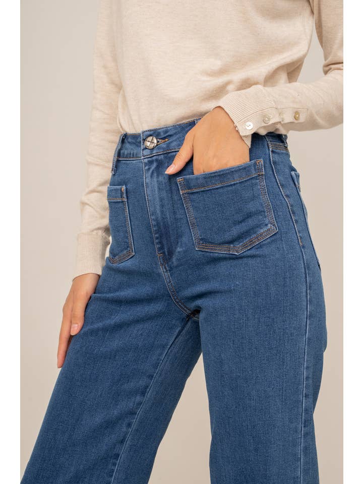 Oraije Paris - Wholesale Jeans - Women's - Gaspard wide jeans20