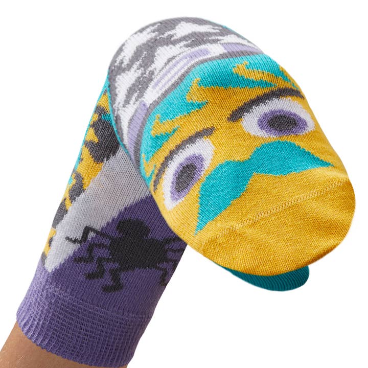 WALKYTALKIES - Wholesale Socks - Kids - Wizard Children Socks / Sock Puppet / Toy