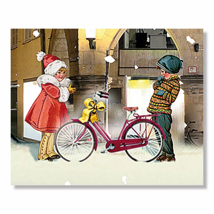 Alison Gardiner Designs - Wholesale Advent Calendar - Christmas Lights Cityscape Traditional Advent Calendar
