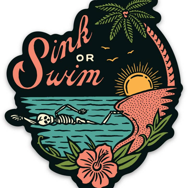 In God We Must - Wholesale Sticker - Sink or Swim Sticker