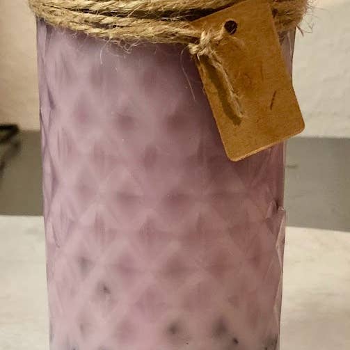 Florida Soap Candle – wholesale Burkljus – Hög lavendel soja ljus/vax, ljus, soja, lavendel, natura