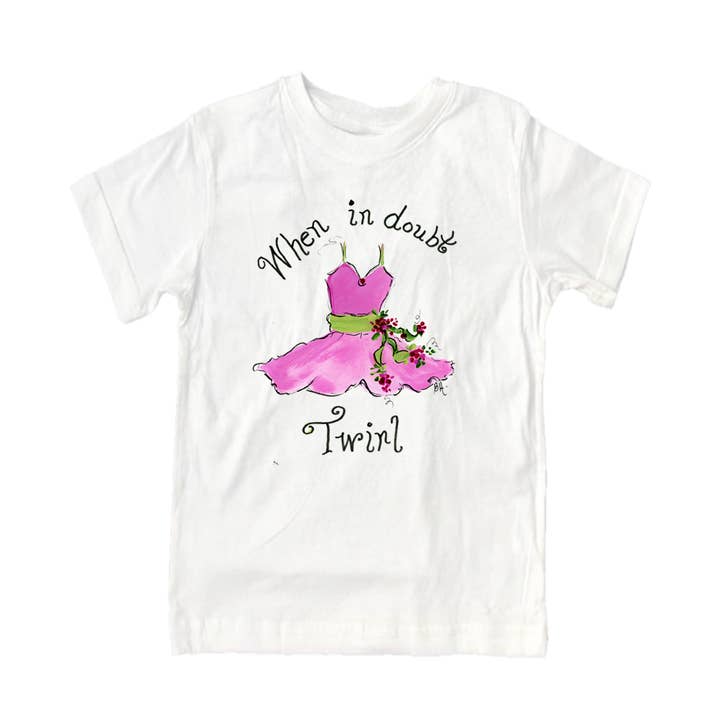 Camiseta de algodón de manga corta 742 en caso de duda para venta al por mayor de Designs By Beverly, LLC