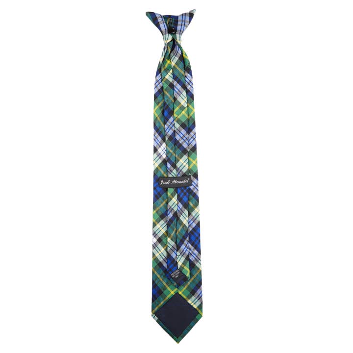 Jacob Alexander – wholesale Necktie – Men’s – Men's Woven Royal Tartans Plaid Tie44