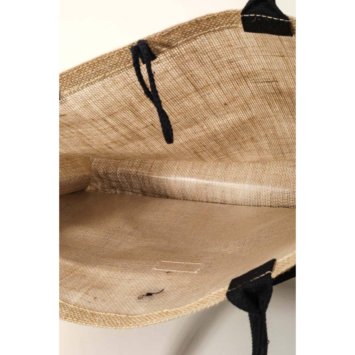 Anarchy Street - Wholesale Tote Bag - Women's - Hello Weekend Burlap Tote Bag2