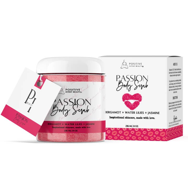PASSION Körperpeeling für den Großhandel von Positive Intent Beauty