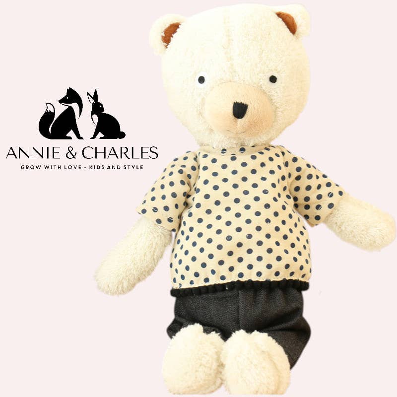 Annie & Charles – Engroshandel Plyslegetøj - Børn og baby – Annie & Charles® Bjørn3