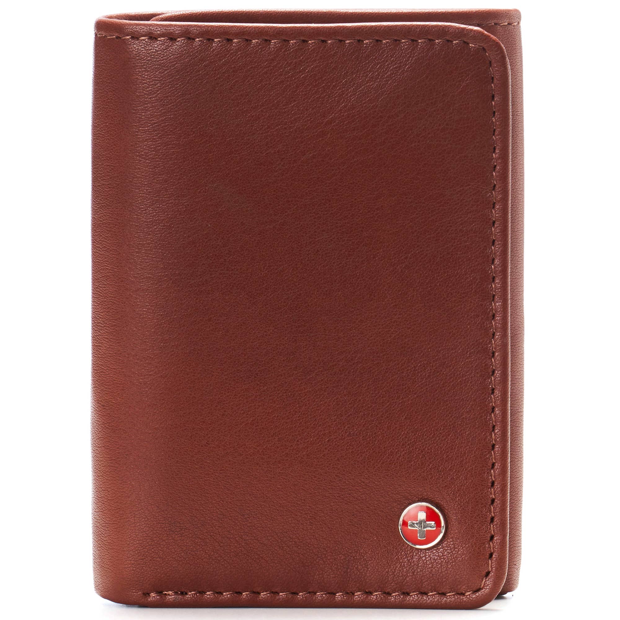 Alpine Swiss - Wholesale Wallet - Men's - Alpine Swiss RFID Mens Wallet Deluxe Capacity Trifold With Divided Bill Section - 978-PARENT22
