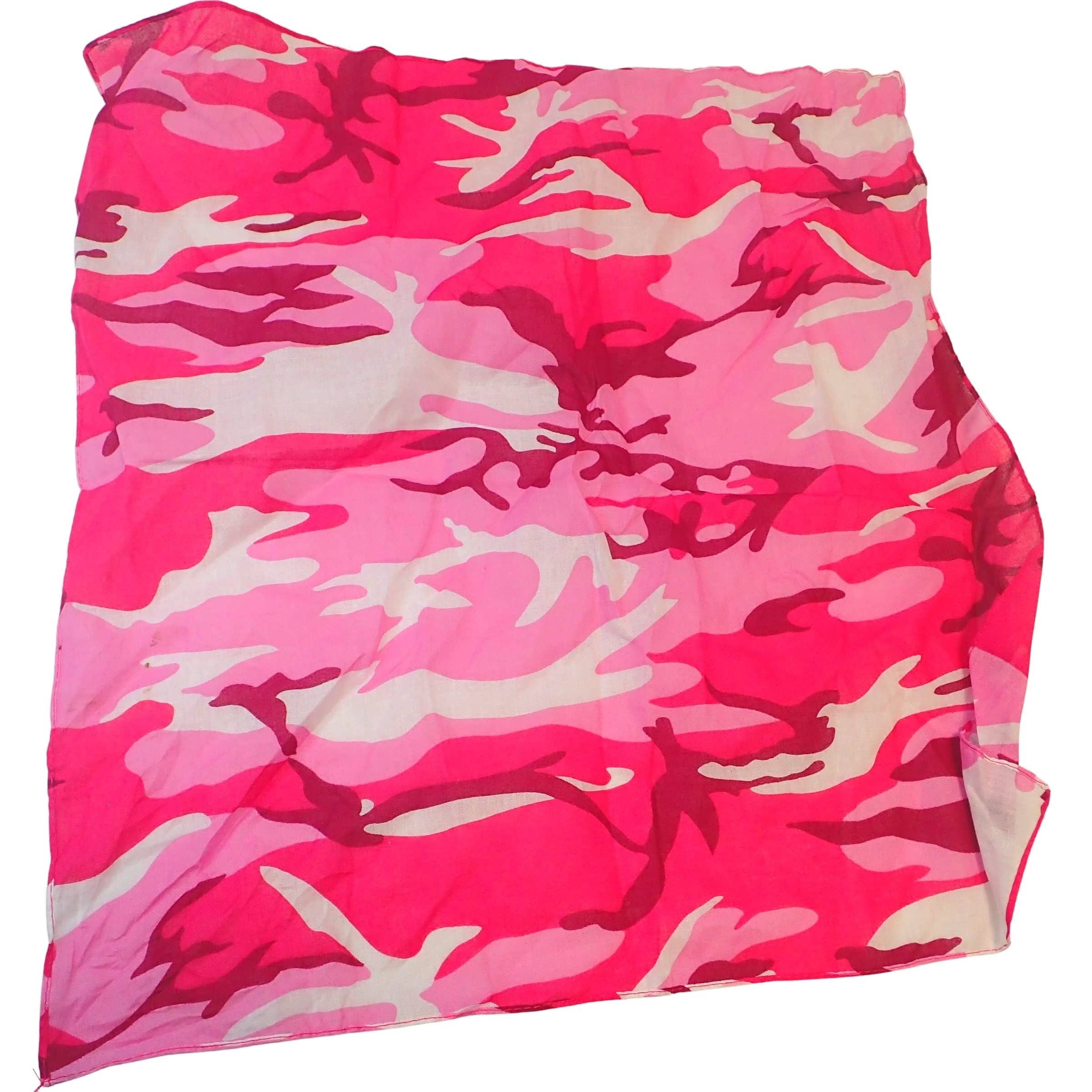 Topkids Accessories – wholesale Scarf – Women's – Hair Bandanas for Women Head Scarf Headbands Ladies Cotton Square Scarves Paisley Floral Camouflage Animal Print Leopard Tiger Neckerchief21