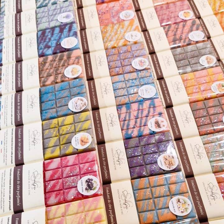 Fondant parfumé - Tablette de cire - 70 senteurs for wholesale by Sarl SdG / Souffle de Gaïa
