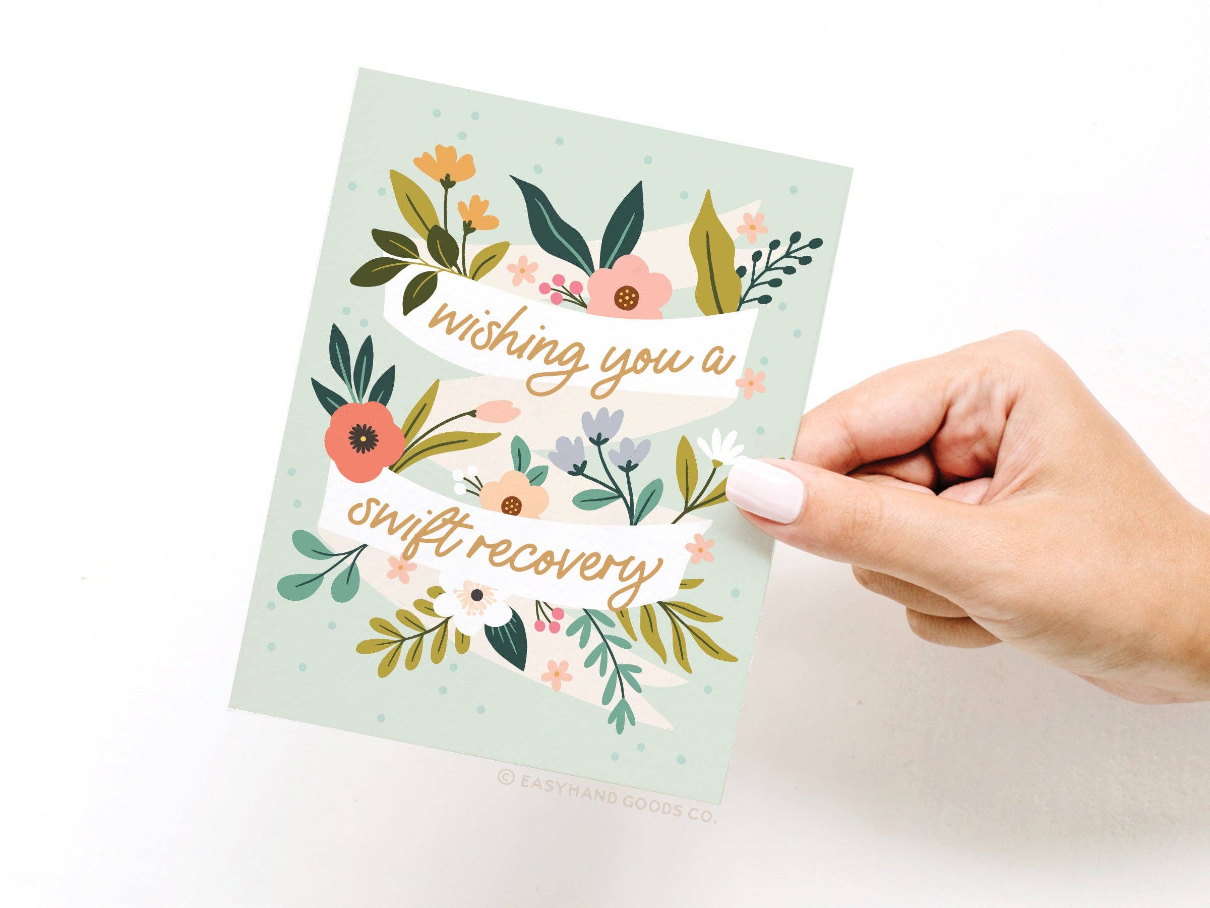 Easyhand Goods – formerly Onderkast - Wholesale Get Well Card - Wishing You a Swift Recovery Greeting Card2