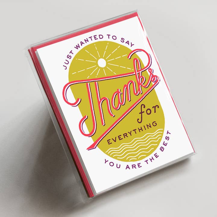 Sun & Sea Thanks - Box Set for wholesale by Hammerpress