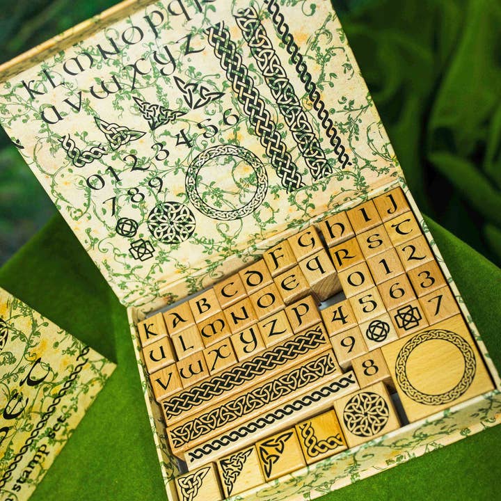 Celtic Stamp Set for wholesale by CoraCreaCrafts