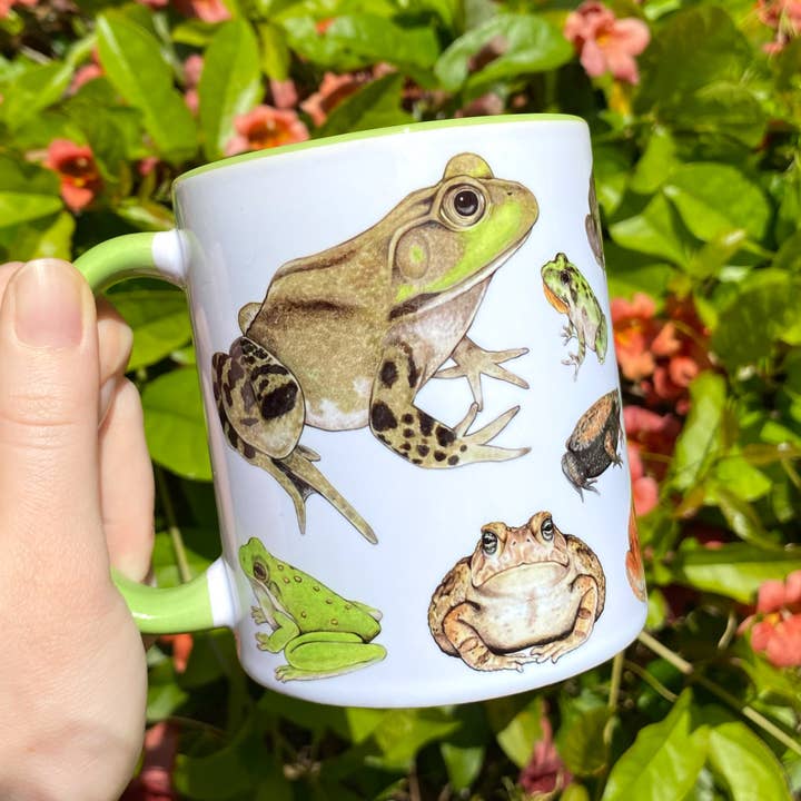 Allison Stoiser Art - Wholesale Coffee Mug - Frog and Toad Mug