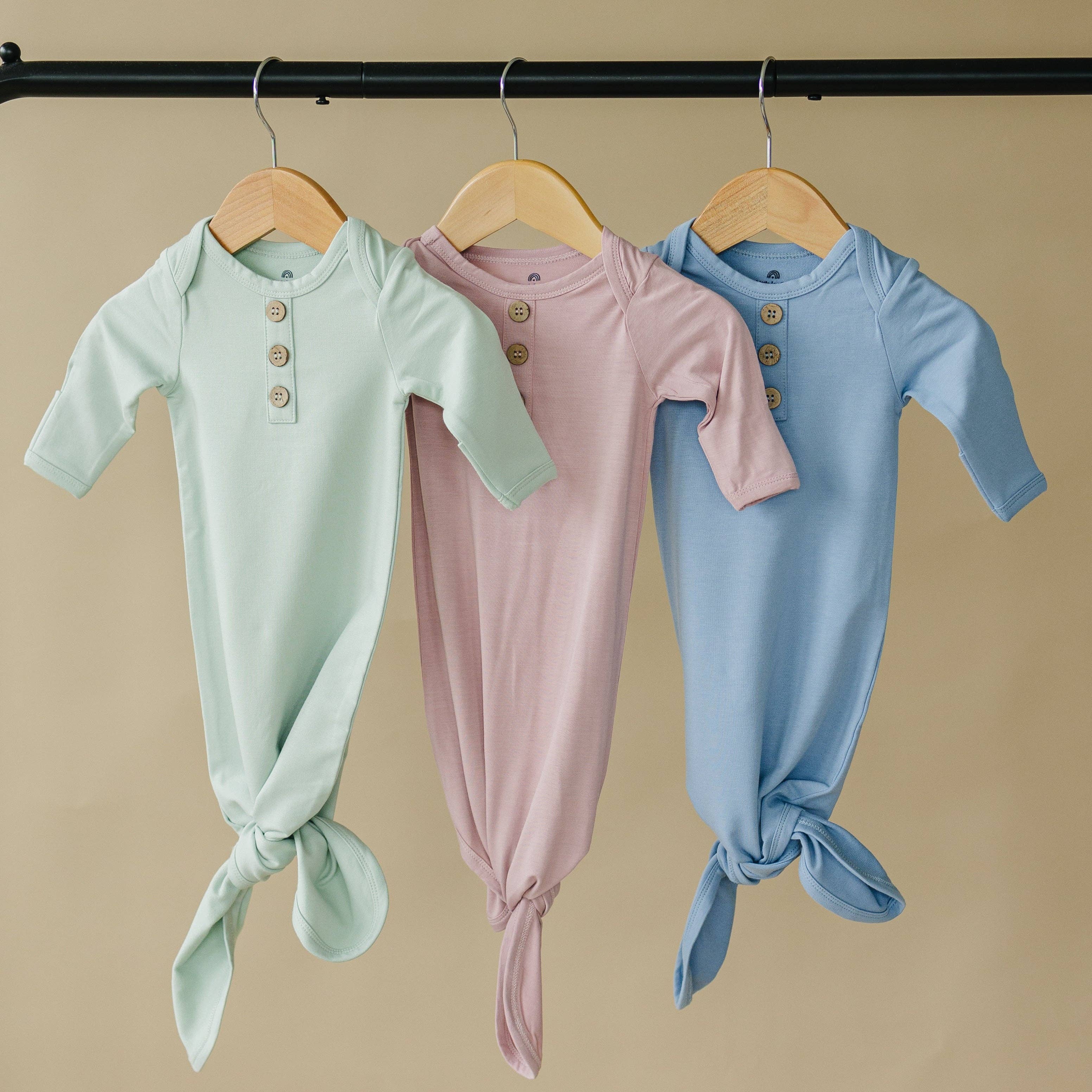 Little Joy Co. - Wholesale Babygown Set - Baby - Newborn Bamboo Gown & Hat Set8