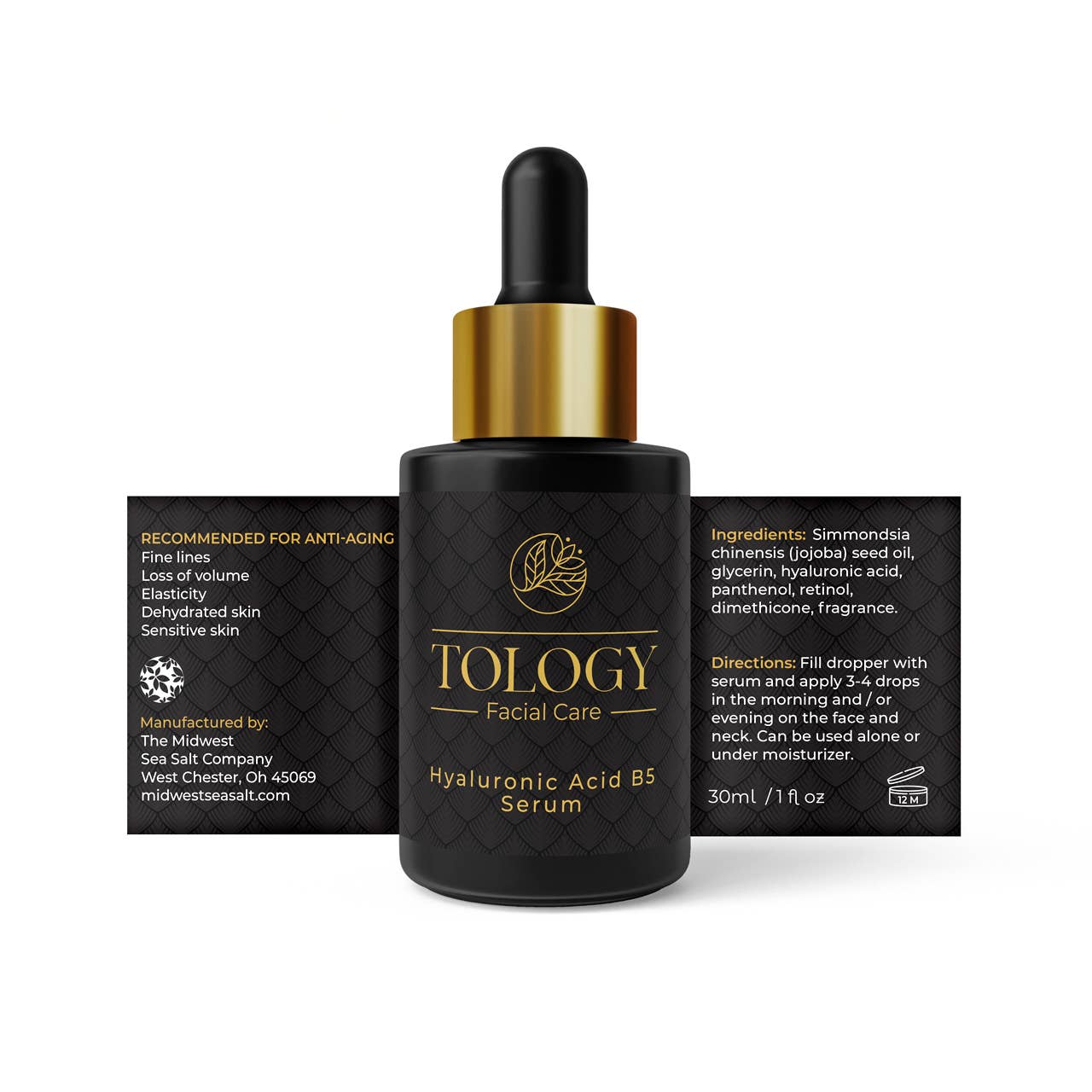 The Midwest Sea Salt Company - Vendita all'ingrosso Sieri/creme concentrate per il viso - Siero all'Acido Ialuronico B51