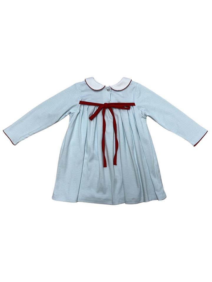 Marco and Lizzy - Wholesale Dress - Kids - Christmas wreath pocket float girl's dress3