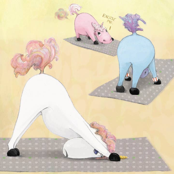 Sleeping Bear Press - Wholesale Book - Kids - Unicorn Yoga hardcover picture book