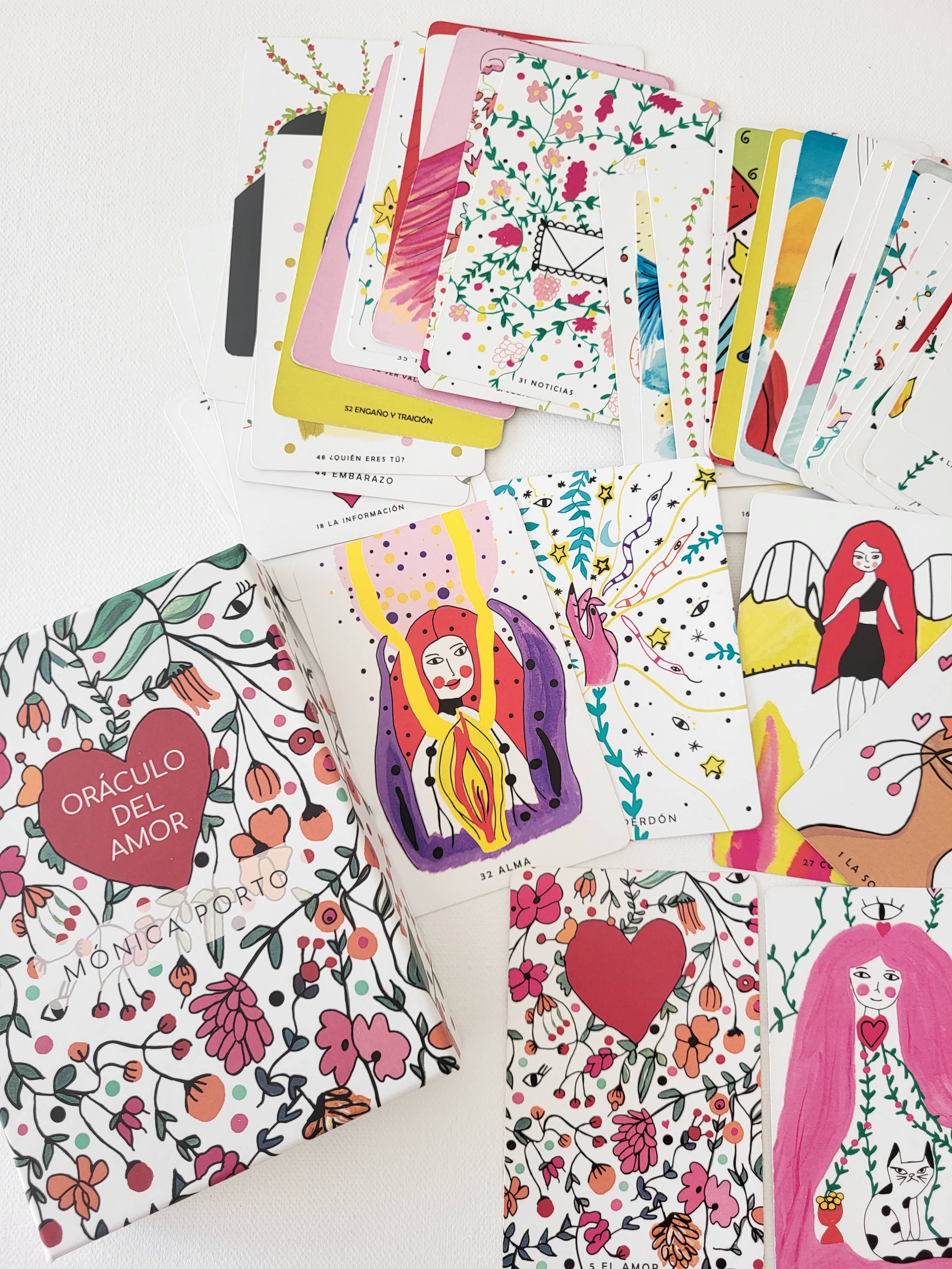 Monica Porto Mas Espiritual - Wholesale Tarot Cards - Oracle of Love3