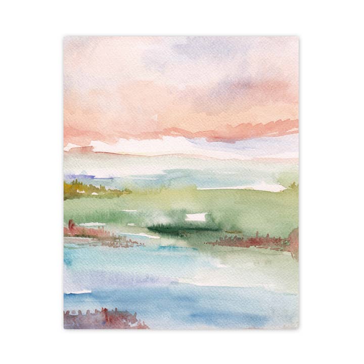 Marsh No. 1 Art Print for wholesale by MALWEST design