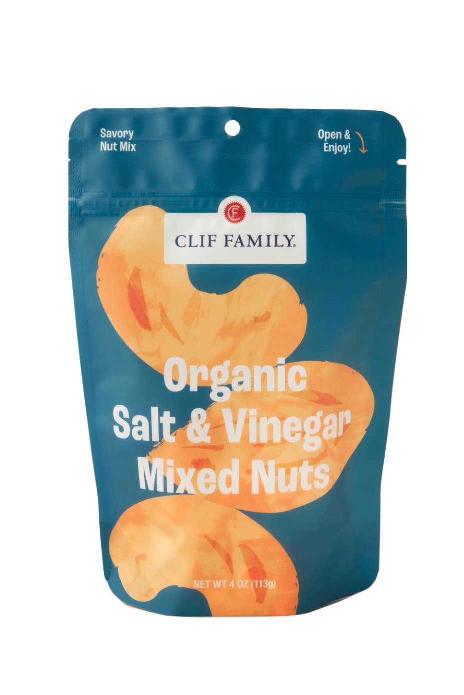 Clif Family Napa Valley, Certified B Corp Company - Wholesale Nuts - Organic Salt & Vinegar Mixed Nuts - Gluten Free0