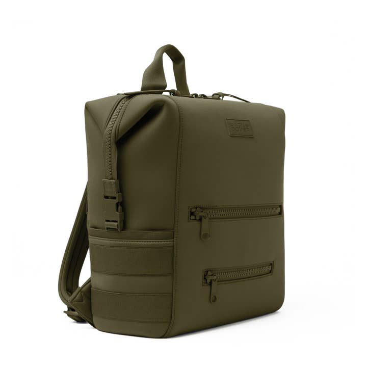 Dagne Dover - Wholesale Diaper Bag - Baby - Indi Diaper Backpack in Dark Moss, Large