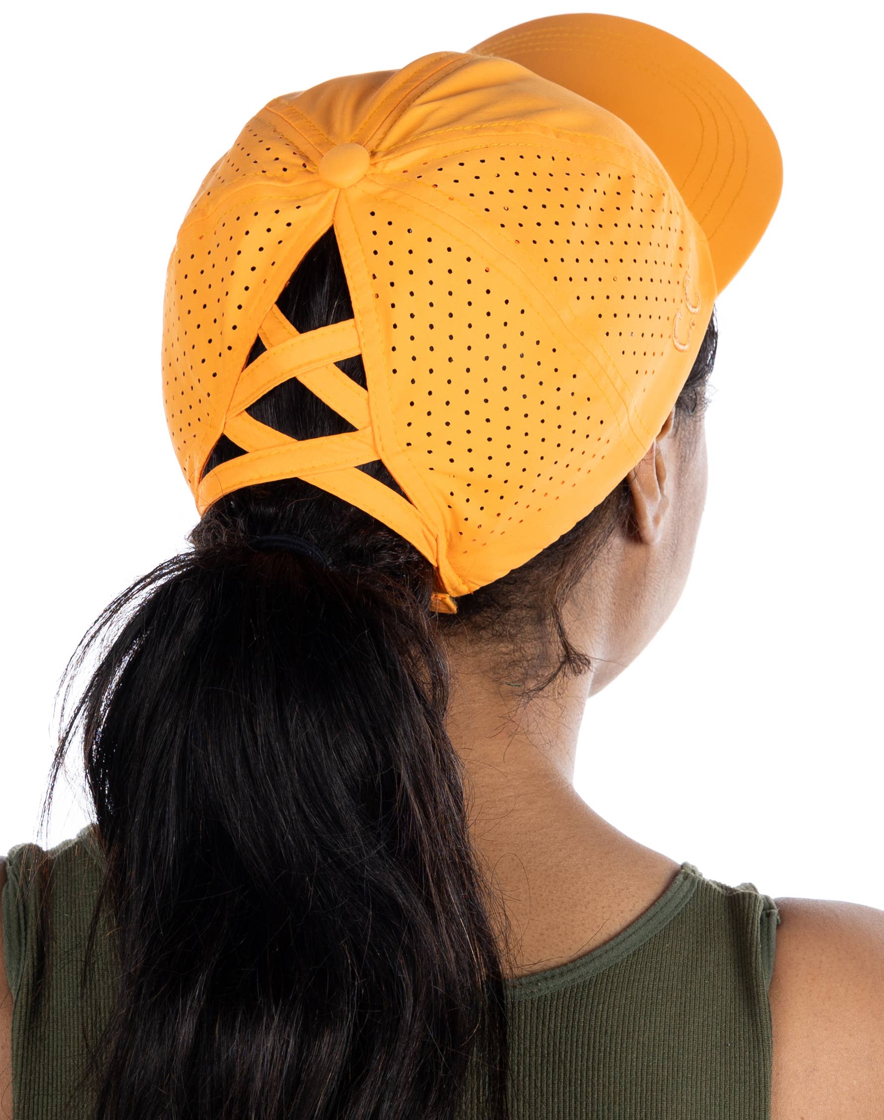Funky Junque – wholesale Ponytail cap – Women’s – Criss Cross Laser Cut Cap5