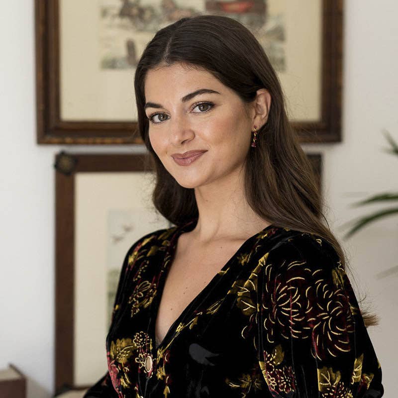 ACUS - Wholesale Dangle Earrings - Candile Ruby Earrings2