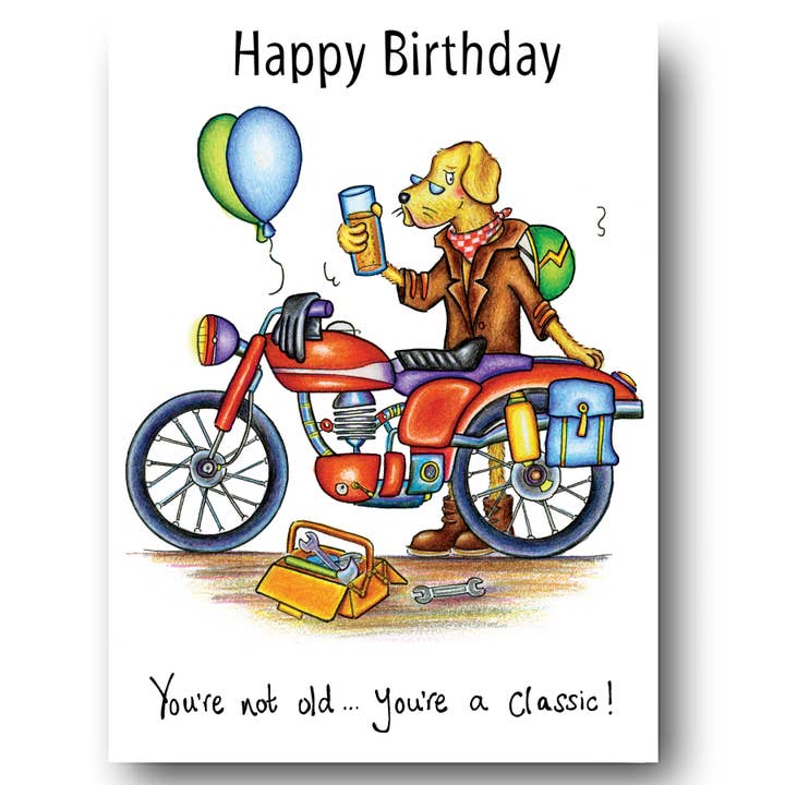 Carte de vœux classique pour la vente par Draw UK