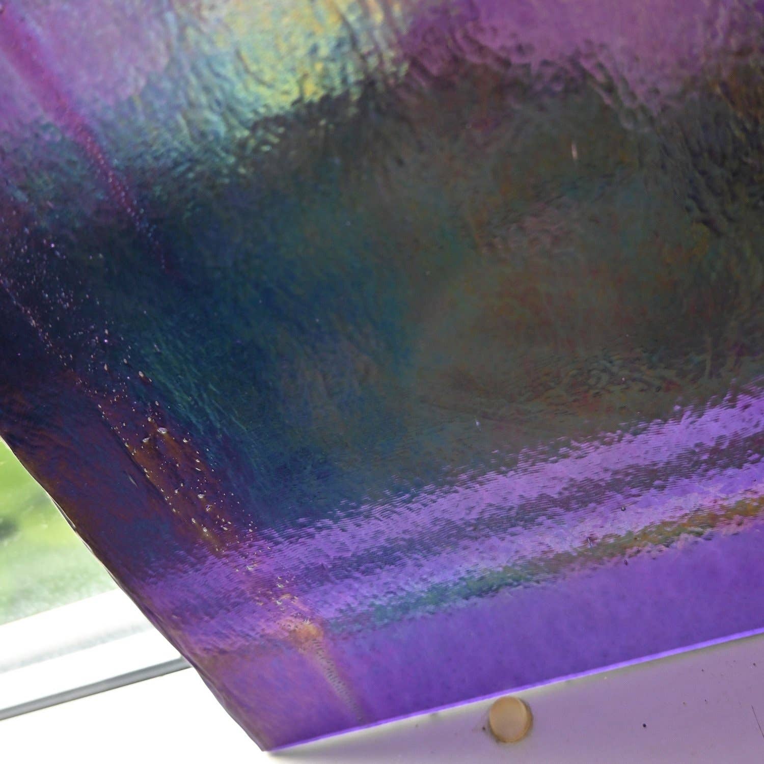 Lost & Found Design - Vendita all'ingrosso Decorazione - Decorazione con segno della pace in vetro colorato2