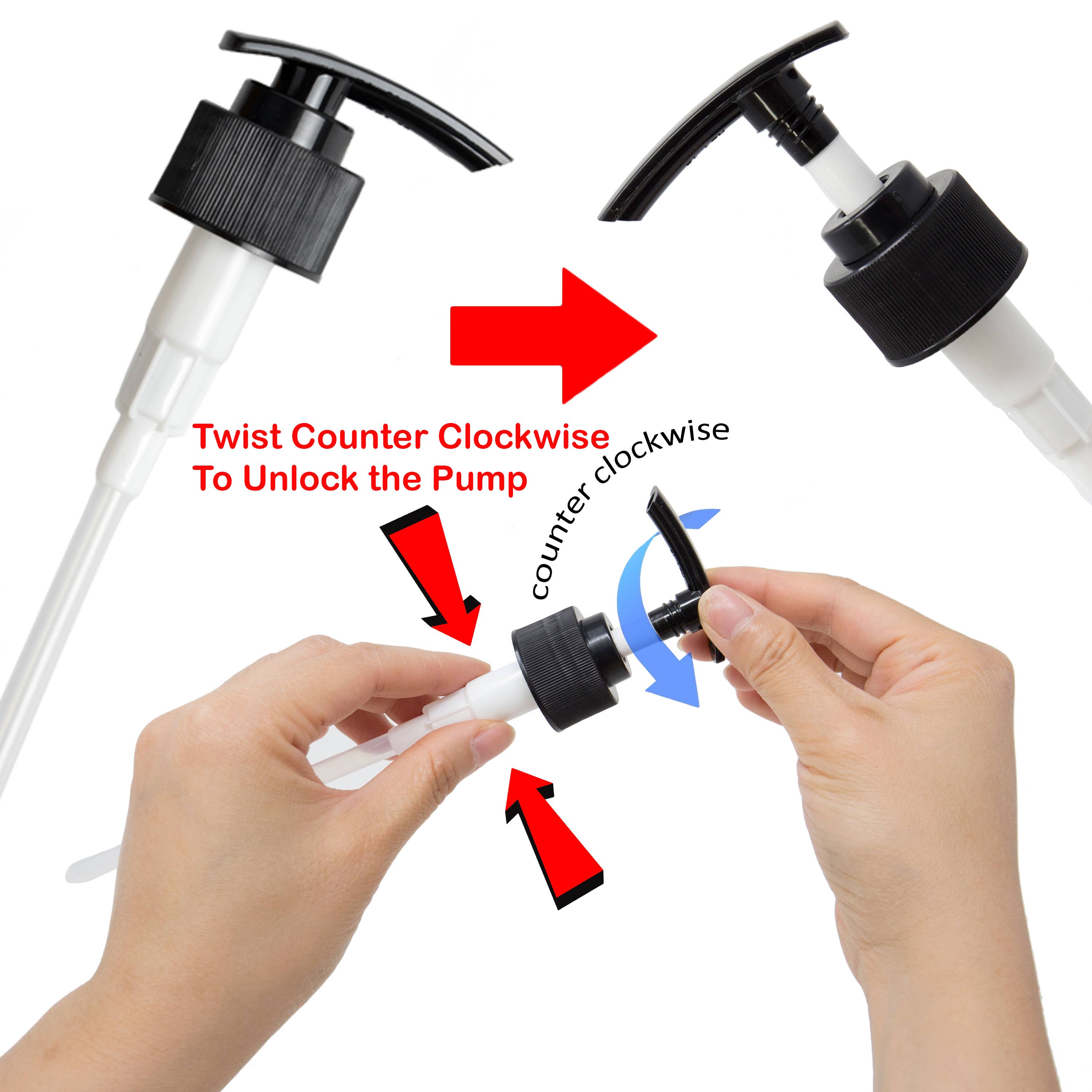 Youngever - Wholesale Essential Oil Holder - Youngever 5 Pack 8OZ Empty Glass Pump Bottles - Amber2