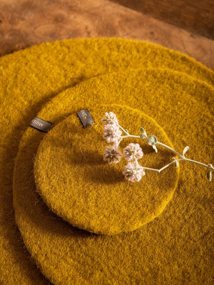 Round Felt Pad for wholesale by MUSKHANE