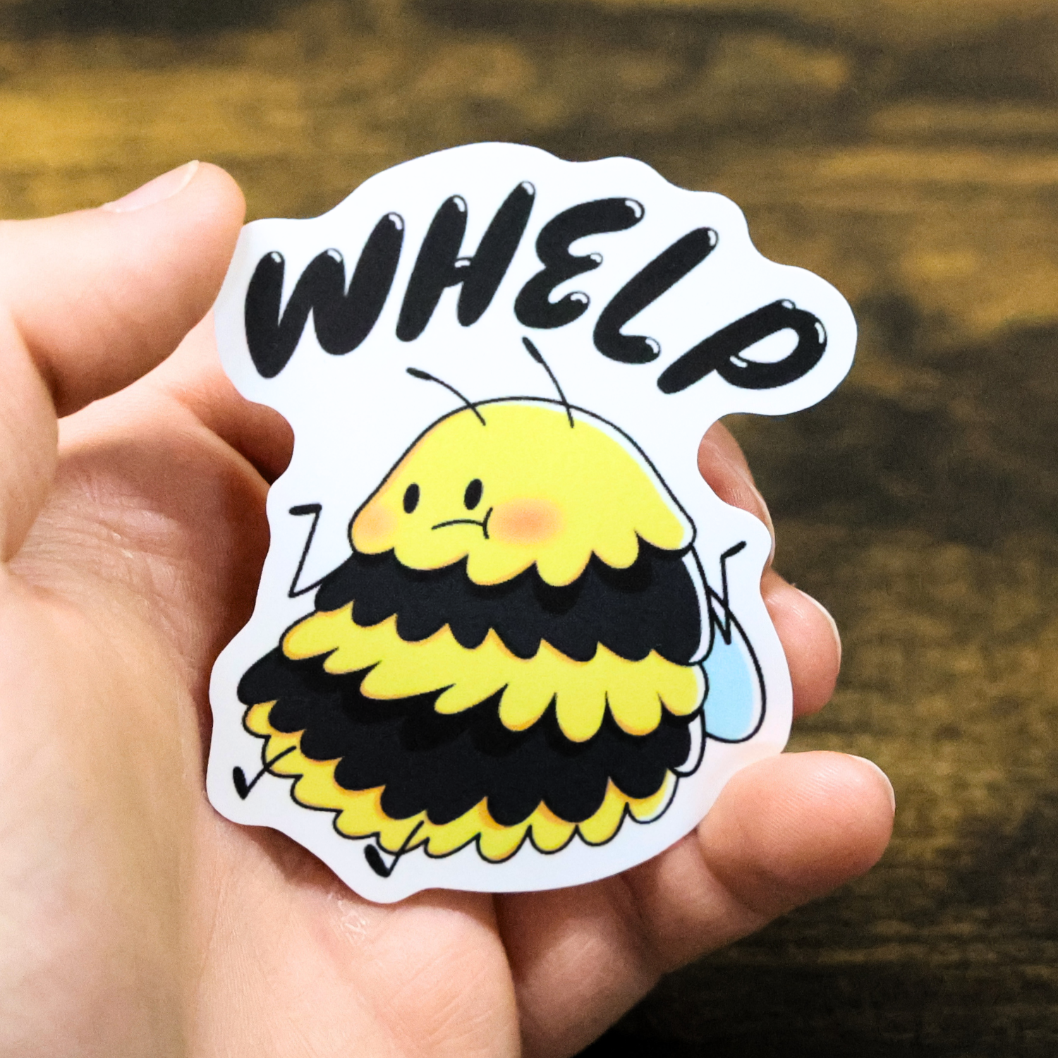 Sleazy Greetings – wholesale Sticker – Whelp Funny Vinyl Sticker1
