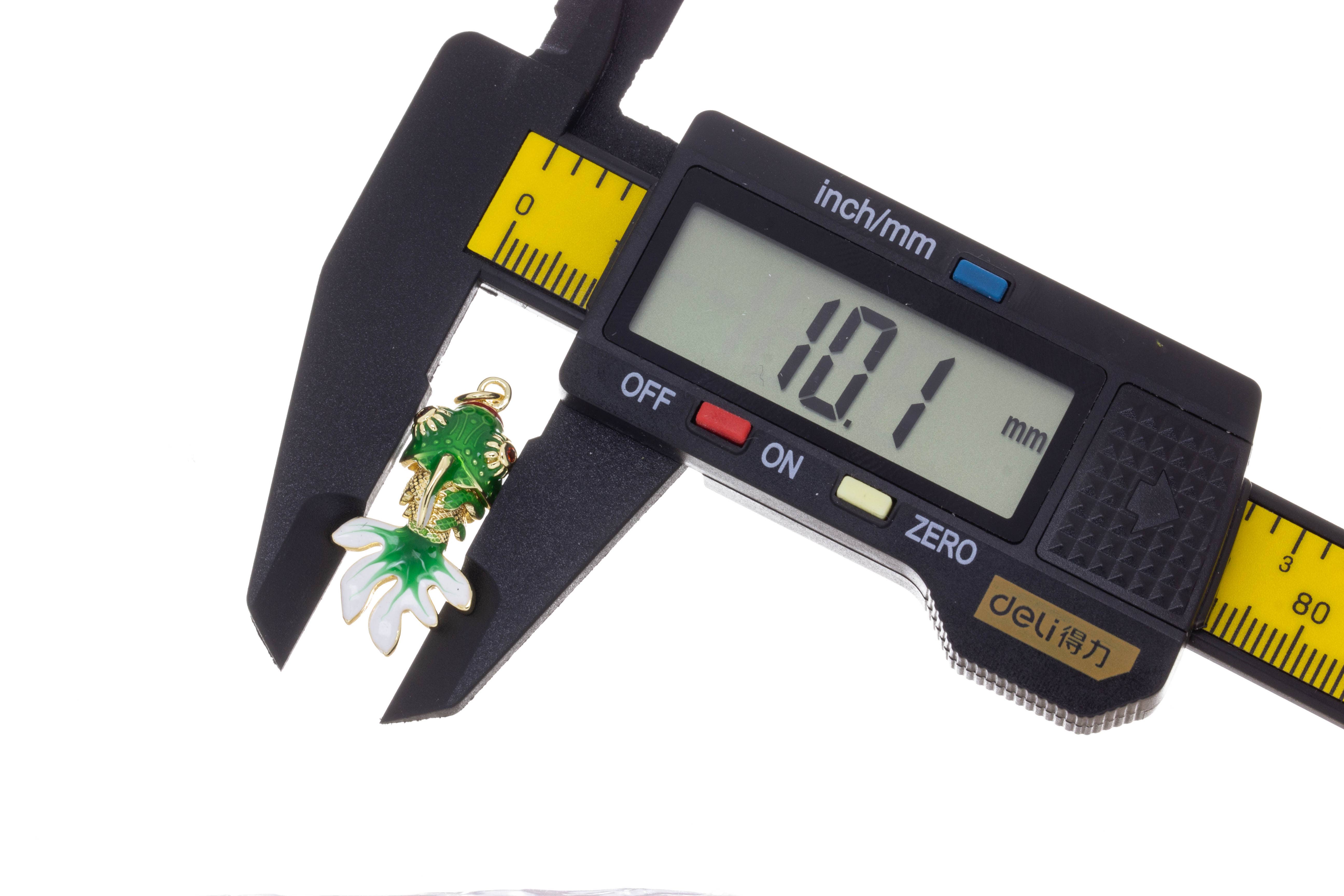 Jewel Pledge - Wholesale Individual Charm/Pendant - Goldfish Charm, Sealife charm,exotic Fish charm CPG23768