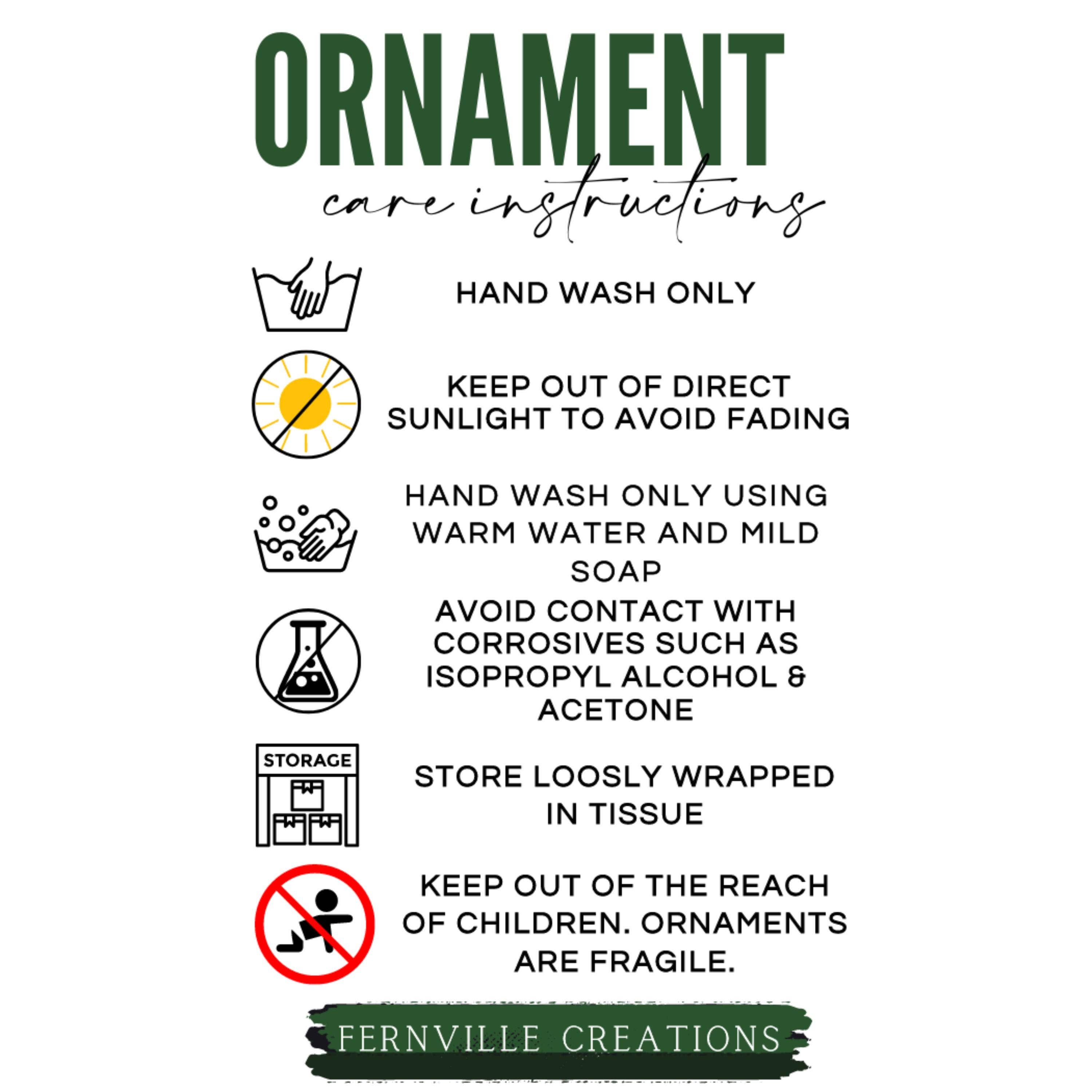 Fernville Creations - Vente Objets de décoration - Ornement en forme de disque en céramique Cardinal, cadeau souvenir de Noël17