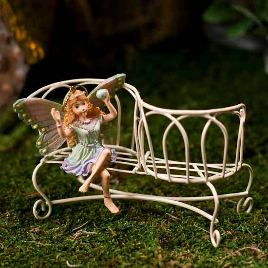 Factory Direct Craft – Engroshandel Bordpynt – Miniature Have Tete-a-Tete Bænk - Vælg Farve0