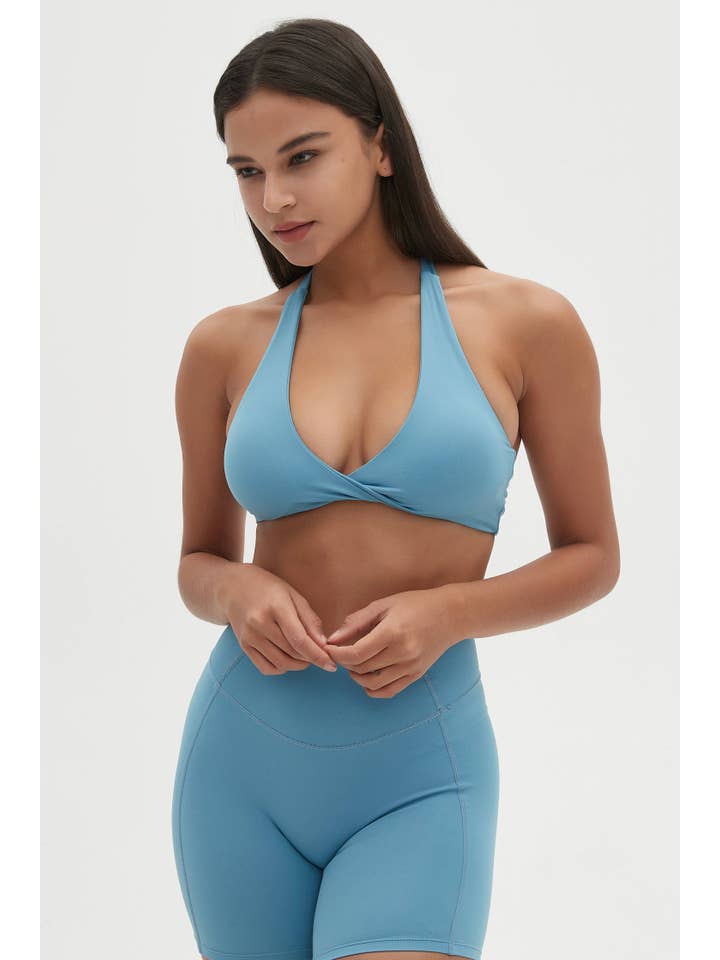 Mantra Active - Vendita all'ingrosso Reggiseno sportivo - Donna - Reggiseno Sportivo con Nodo Frontale e Schiena Aperta Chloe6