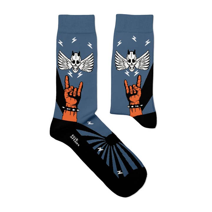 Sock Affairs - Wholesale Socks - Unisex - Flying Skull Socks2