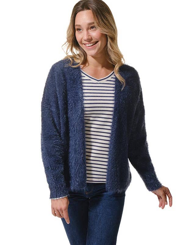 G52PAULA, Damejakke i fantasigarn for engroshandel hos Hublot Mode Marine