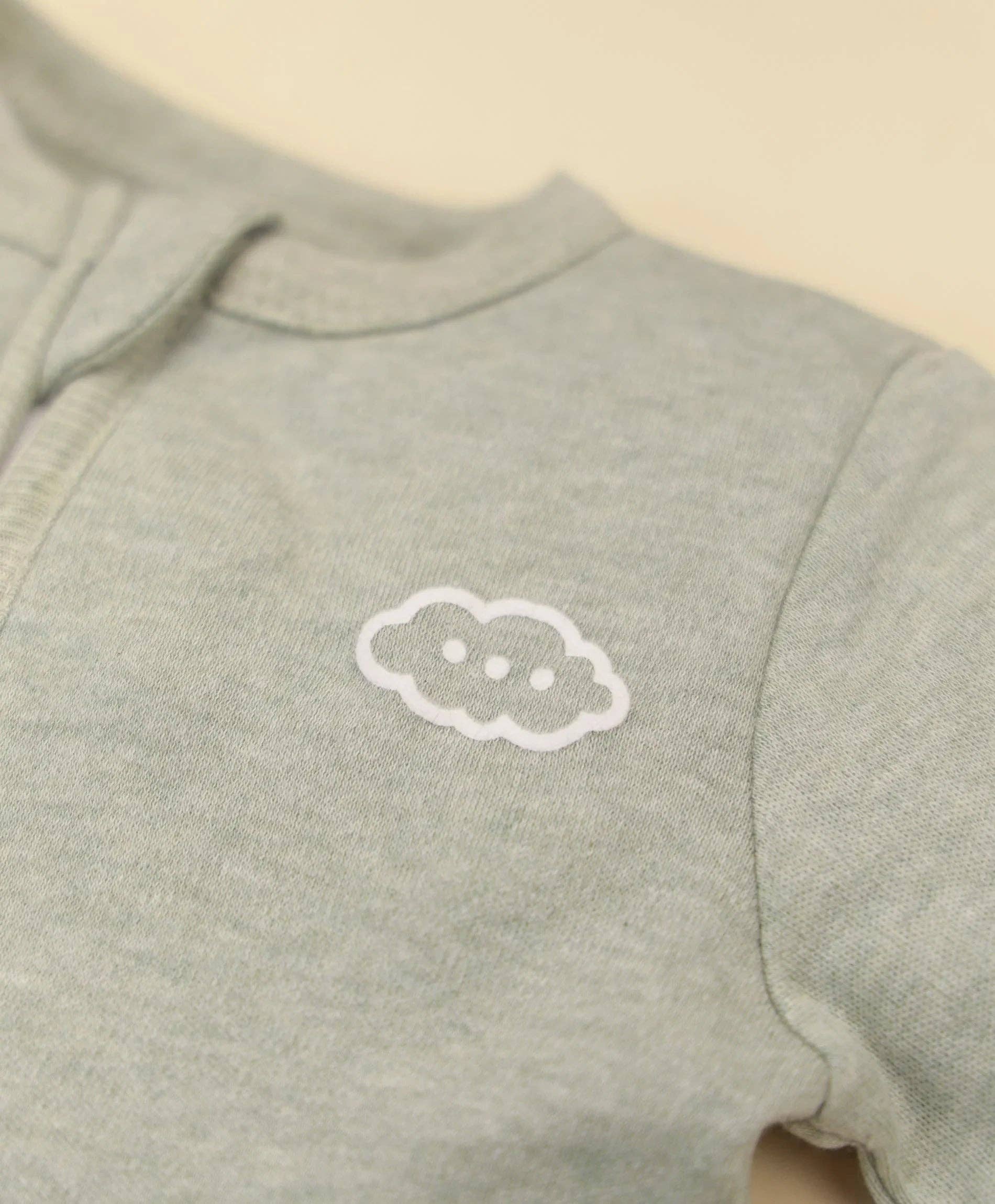 Lūmmi in Colour Babywear – wholesale Clothing set – Baby – Organic Cotton 6PC Essentials Set - Heather Sage Green6