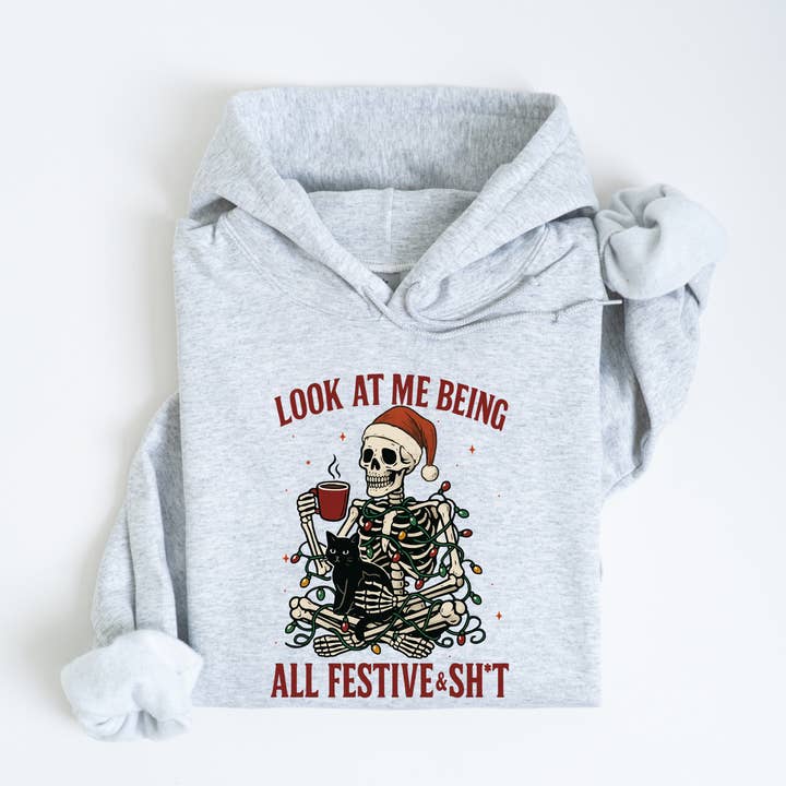 Festive and Sh*t for wholesale by Fiction and Fibre