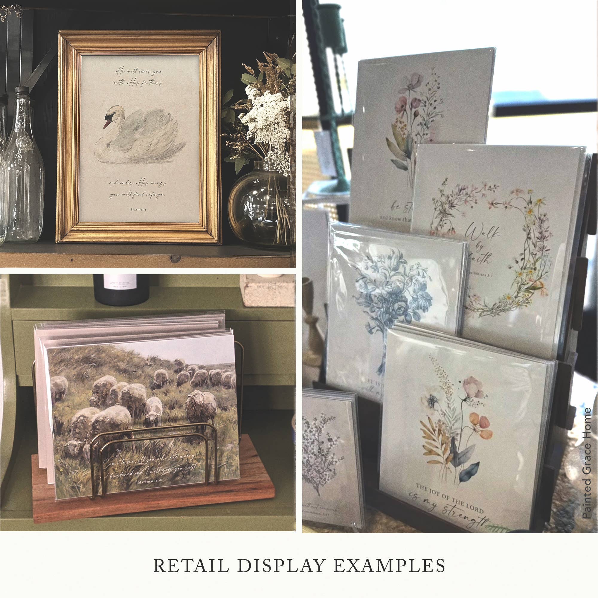 Rooted in Truth – Engroshandel Kunsttryk – Alt Smukt Skrift Vægkunst Print Kristent3