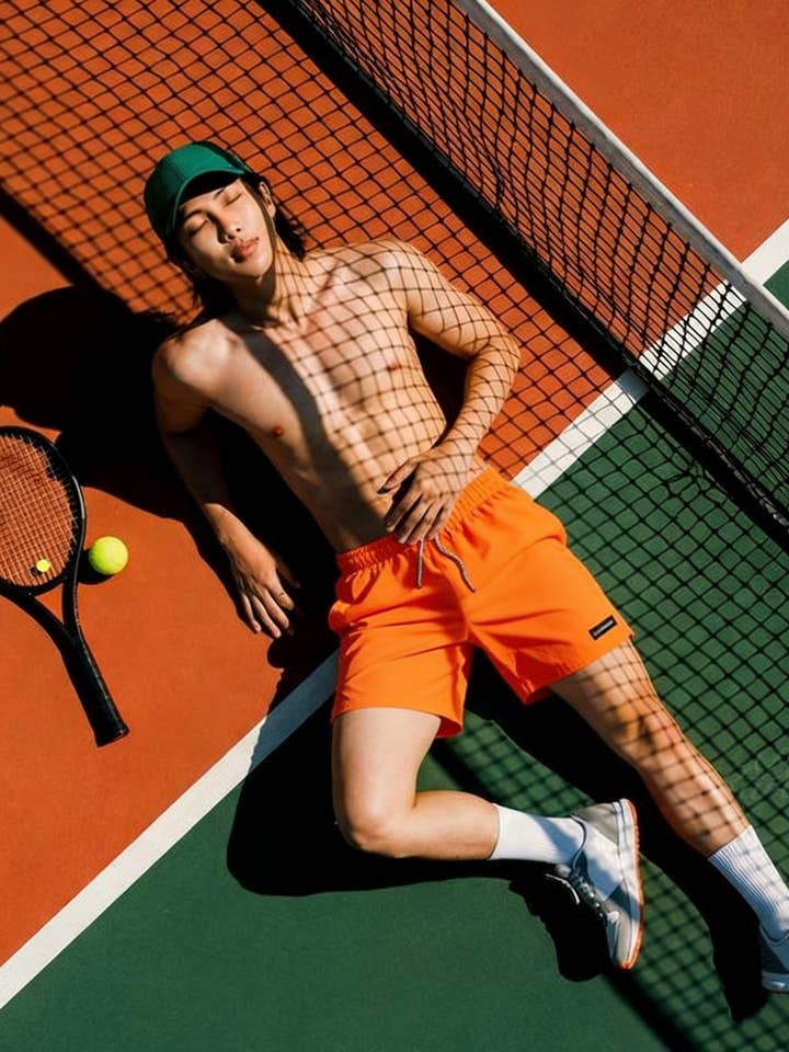 OMAN 6" Heren Sneldrogende Volleyshorts – Klaar voor verzending voor wholesale door Islandhaze