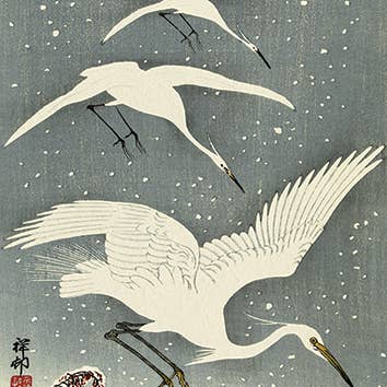 Ohara Koson (White Birds in Snow) - WDC91179 for wholesale by The Art Group