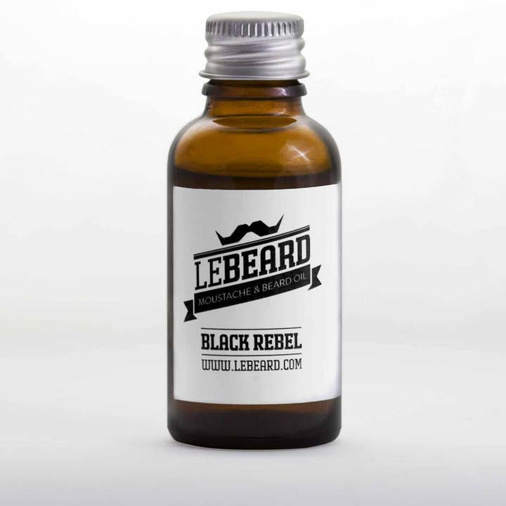 Le Beard - Wholesale Beard Styling Product - Black Rebel Beard Oil