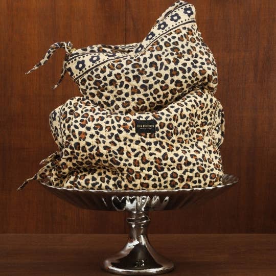 Love Explorers – Großhandel Schmink-/Kosmetiktasche – Make-up-Tasche - beige Leopard5