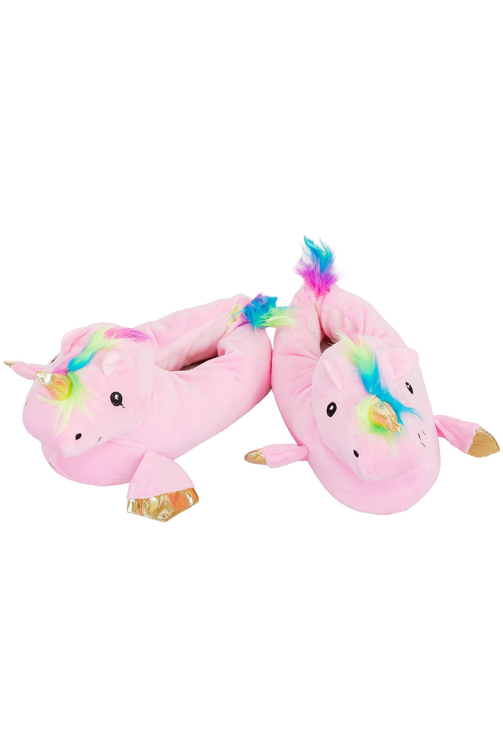 Cap Zone - Wholesale Slippers - Women's - Unicorn Plush Indoor Lounge Sock Slippers18