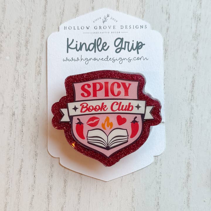 Hollow Grove Designs - Wholesale Phone Grip - Reading Tropes Device Grip1